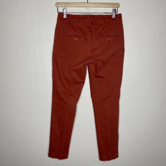 Mason’s Women Chino New York Slim Fit Pants Brick Size 40 US 4 - Picture 2 of 8